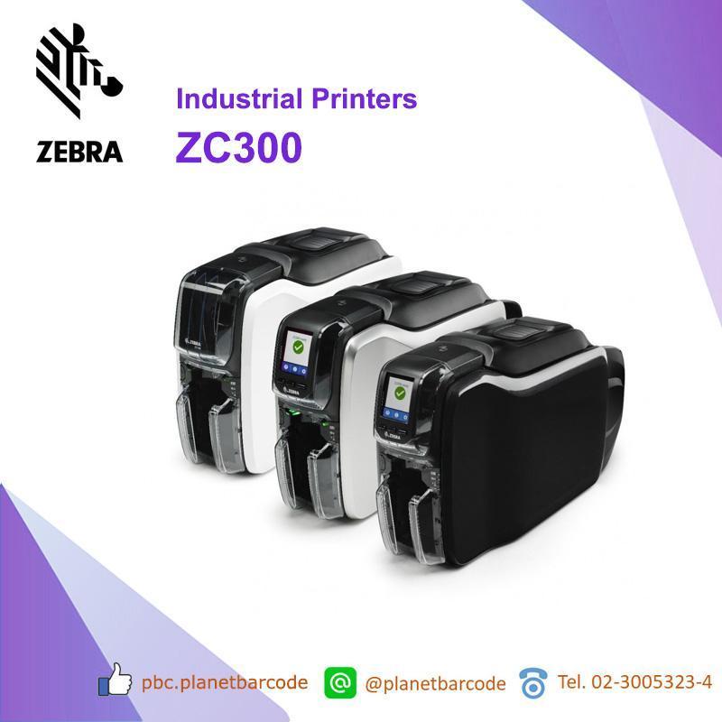 เครื่องพิมพ์การ์ด Zebra ZC300 Card Printer