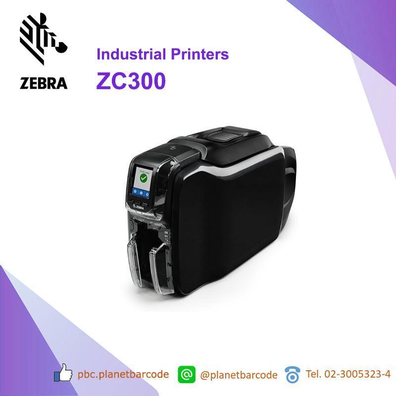 เครื่องพิมพ์การ์ด Zebra ZC300 Card Printer