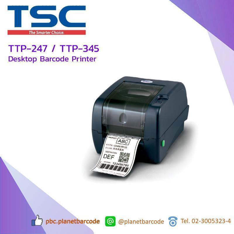 TSC TTP-247 TTP-345 Desktop Barcode Printer