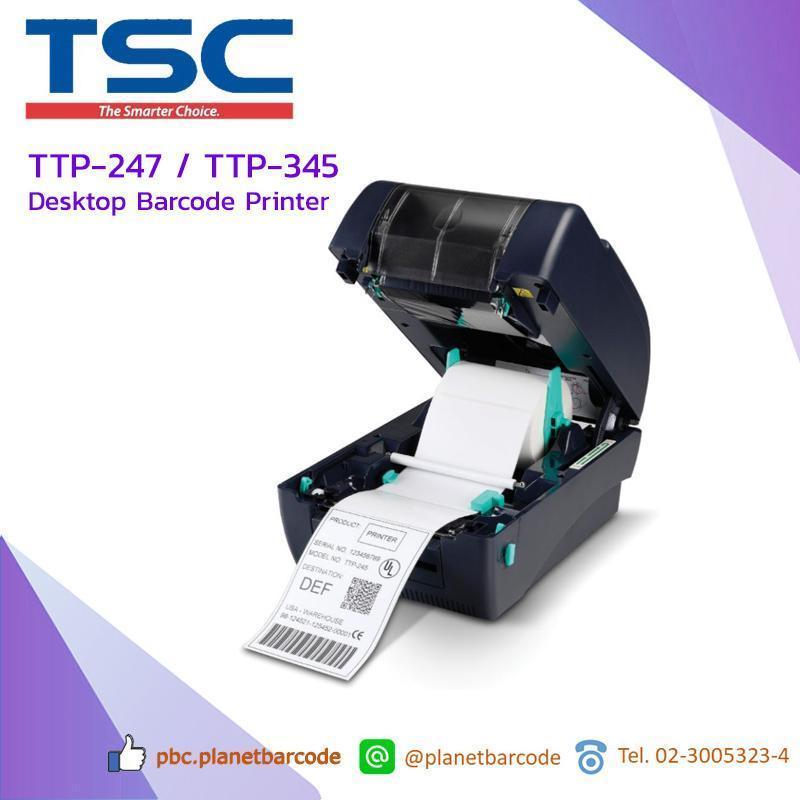 TSC TTP-247 TTP-345 Desktop Barcode Printer