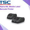 TSC Alpha-40L Mobile Label Barcode Printer