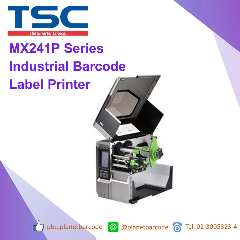 TSC MX241P Series Industrial Barcode Label Printer