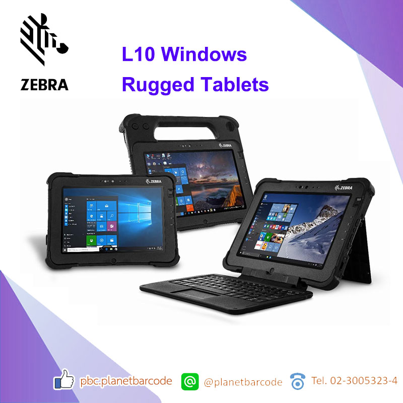 Zebra XSLATE L10 Android / Windows Tablet, Android Mobile และ Windows Mobile