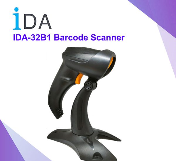 เครื่องอ่านบาร์โค้ด IDA-32B1 Barcode Scanner เครื่องสแกนบาร์โค้ด