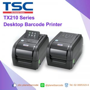 เครื่องพิมพ์เดสก์ท็อป TSC TX210 Series Desktop Barcode Printer